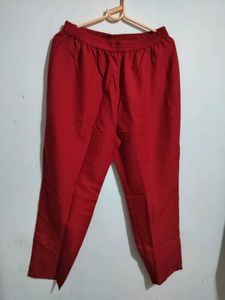 Elegant Red Kurta Set with Floral Dupatta