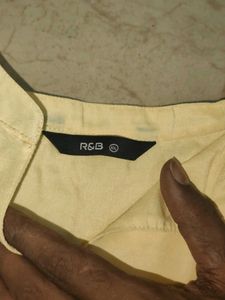 Beautiful Yellow Mirror Work Kurta