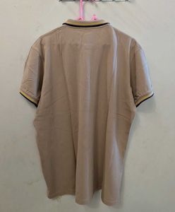 Armani Exchange Beige Polo Shirt