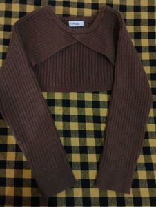 Chic Brown Bolero