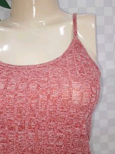 (1100)Ribbed Knit Tank Top