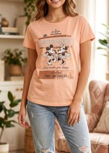 bust 36Disney Mickey & Minnie T-Shirt