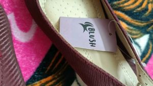 Maroon Slingback Heels