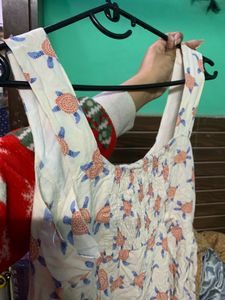 Cute Turtle Print Summer Dress