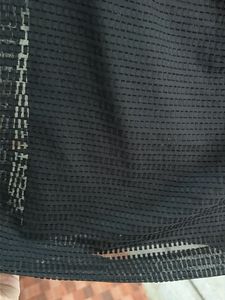 Chic Black Textured Skirt