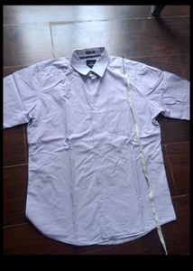 Men's Light Blue Short Sleeve Button Down