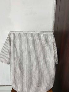Men's Striped Short Sleeve Shirt