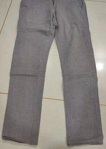 Grey Casual Pants