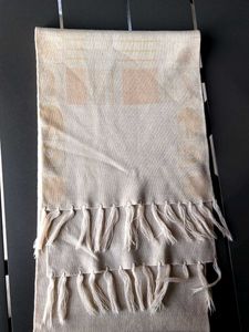 Men's Muffler Light Beige Color