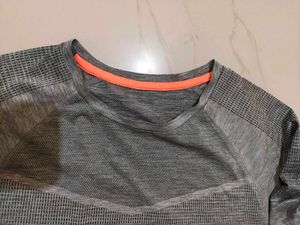 Men's Grey Athletic T-Shirt