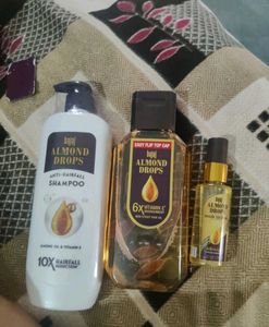 Bajaj Almond(Hair oil, Shampoo, Serum)