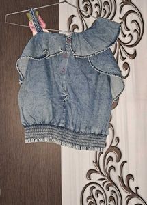 Girls Crop Top