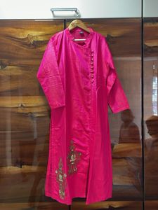 pink kurti