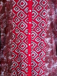 Pure Cotton Long Kurti