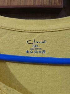 Cute Yellow T-Shirt and black joggers