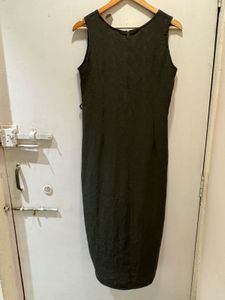 Chic Olive Green Maxi Dress