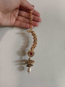 Stunning Jhumka Earrings with Pearls