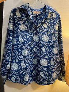 Prakriti Jaipur Indigo Printed Shirt