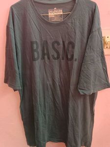 DILLINGER Sea Green Oversized Tshirt
