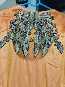 Embroidered Ethnic Gown For Party Wear 💃