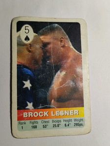 WWE CARDS - Brock Lesner &amp; Scotty