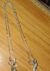 4 combo of Elegant Silver Anklet with Bells