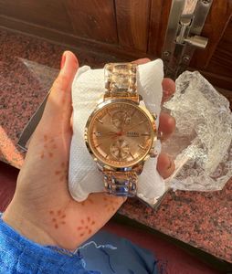huge disscount  Rose Gold fossil Watch