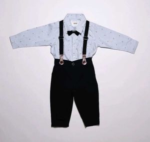 Boys Shirt, Suspenders & Bow Tie