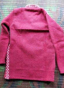 Knitted Geometric Pattern Sweater