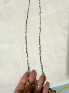 multi Colorful Beaded Necklace