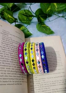 *Price Drop* Multicolour Bangles 💜💚