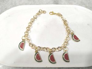 Watermelon Charm Bracelet