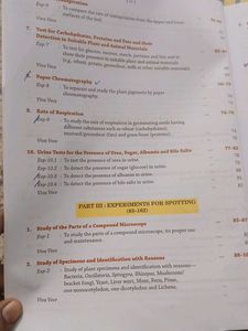 Biology Lab Book Class 11CBSE
