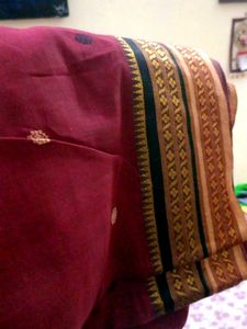 Bengal handloom weavers pure cotton saree