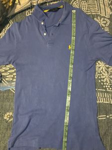 Men's Blue Polo T-Shirt Ralph Lauren stretchable