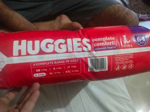 Huggies Wonder Pants Diapers L size