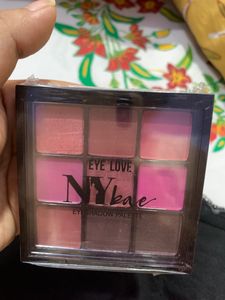 SEALPACK NY BAE PEPPY PINKS- Eye love Ny Bae Eyeshadow Pallete