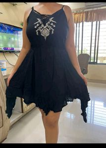 Black Dress Forever 21 Large