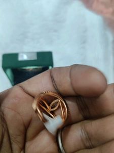 Rose Gold American Diamond Solitaire Ring