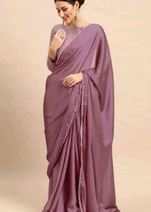 Elegant Mauve Saree