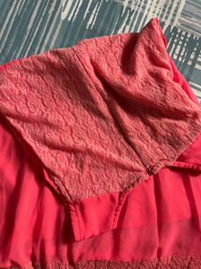 Coral Dress One Piece