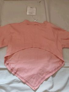 Cute Pink Long Sleeve Top