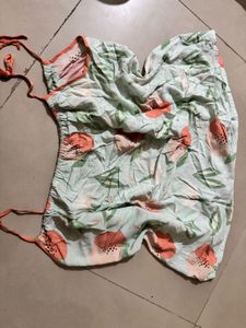 Cute Fruit Print Pajama Set