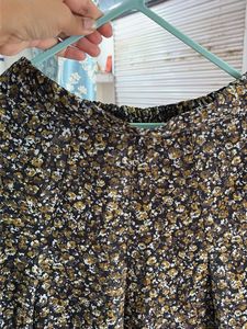 Floral Print Midi Skirt