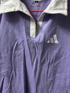 Adidas Lavender Polo Shirt
