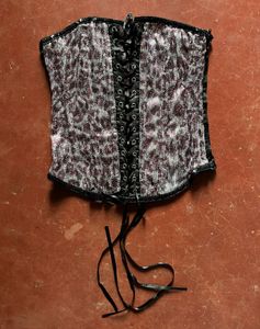 Leopard Print Corset Top