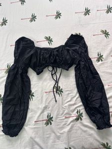 Black Crop Top