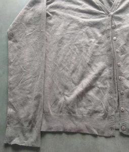 Classic V-Neck Button-Up Cardigan