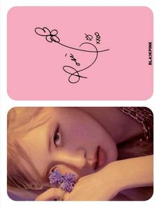 BLACKPINK Signed Photo Card pack of 4