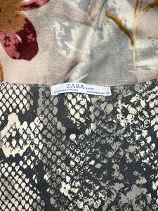 Snakeskin Print Sleeveless Top